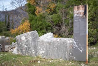 Cemetery “Vlaško greblje” with stećci in Smokovljani