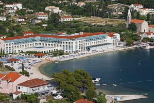 Strand des Admiral Grand Hotels